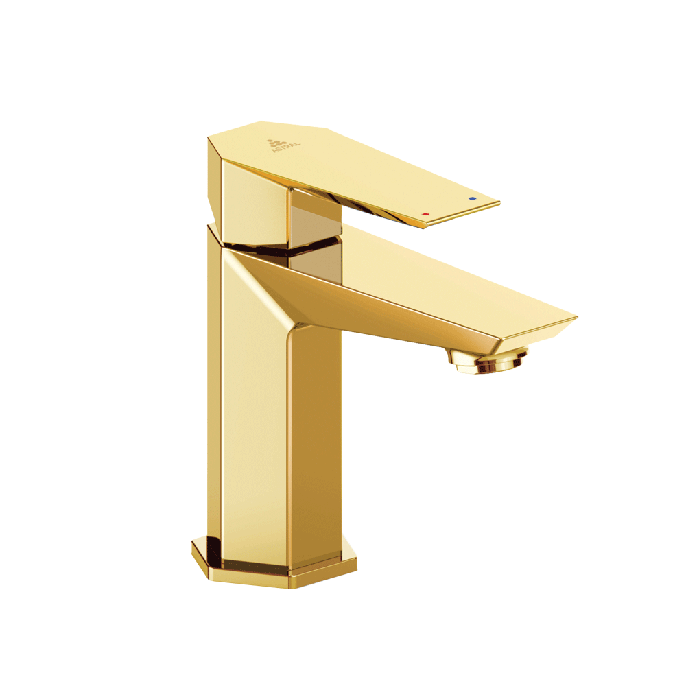 AF720201GLBR C72 BASIN MIXER SINGLE LEVER GOLD