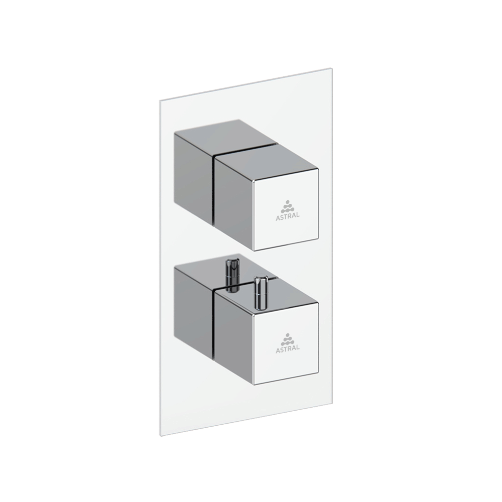 AF901614CHBR EXP THERMOSTATIC DIVERTER SQUARE KNOB