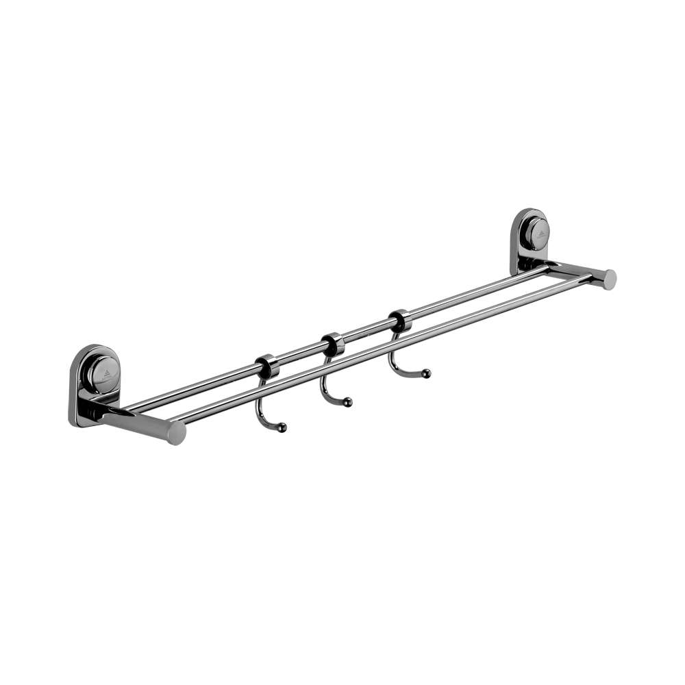 AF100526CHSS G10 DUAL TOWEL ROD 450 MM