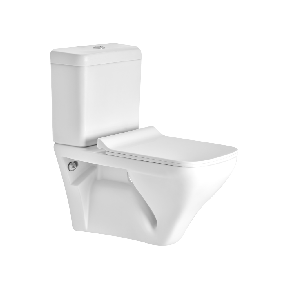 ASTW3001TWSP P3001 TWO PC WH TOILET SLIM PP SOFT TW