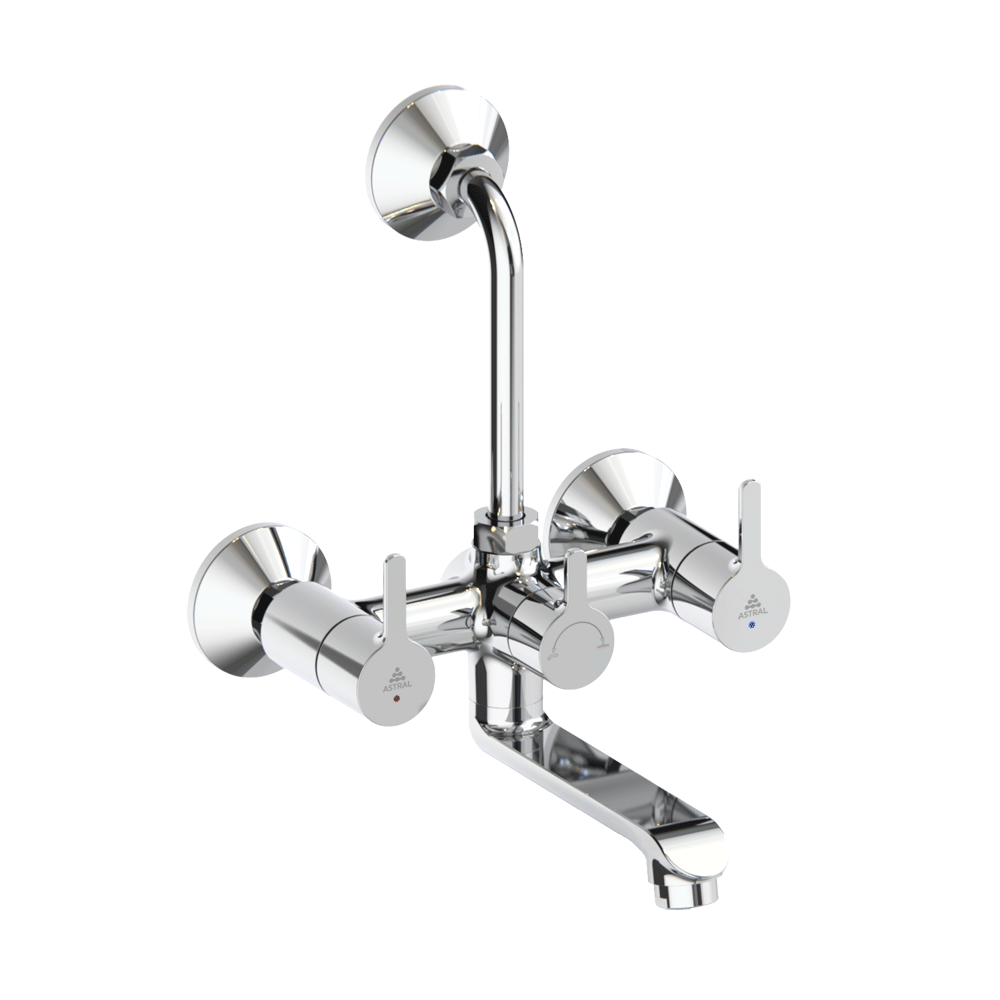 AF310141CHBR P31 WALL MIXER QUARTER TURN 2-IN-1