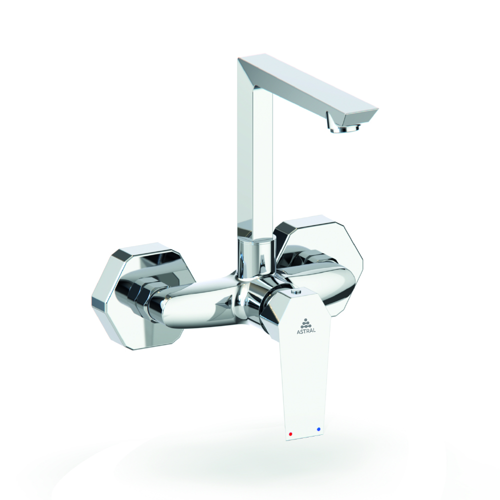 AF720281CHBR C72 SINK MIXER SL WALL MOUNT 230MM SPOUT