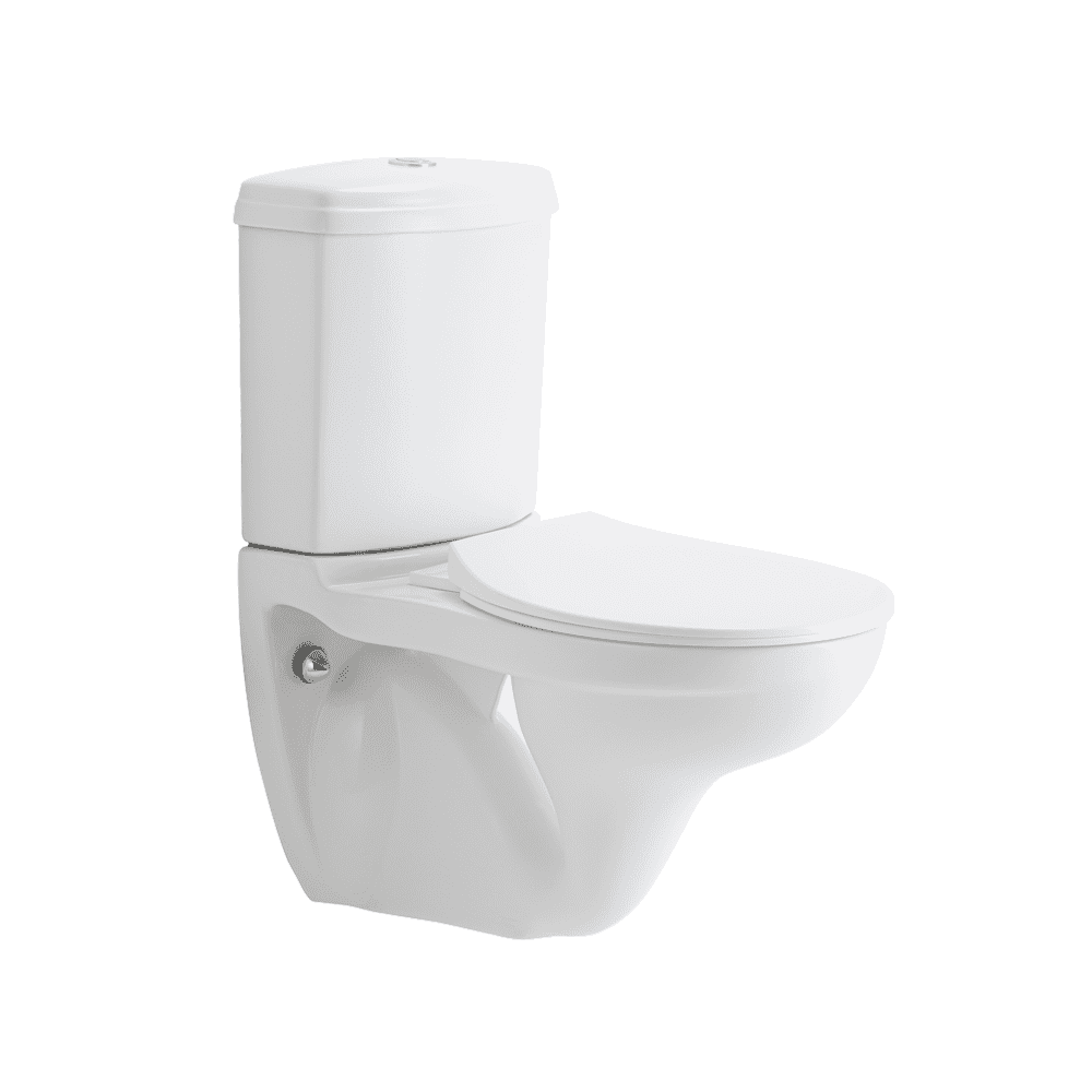 ASTW1001TWSP G1001 TWO PC WH TOILET SLIM PP SOFT TW