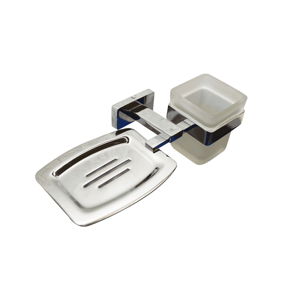 AF310546CHBR P31 SOAP DISH WITH TUMBLER