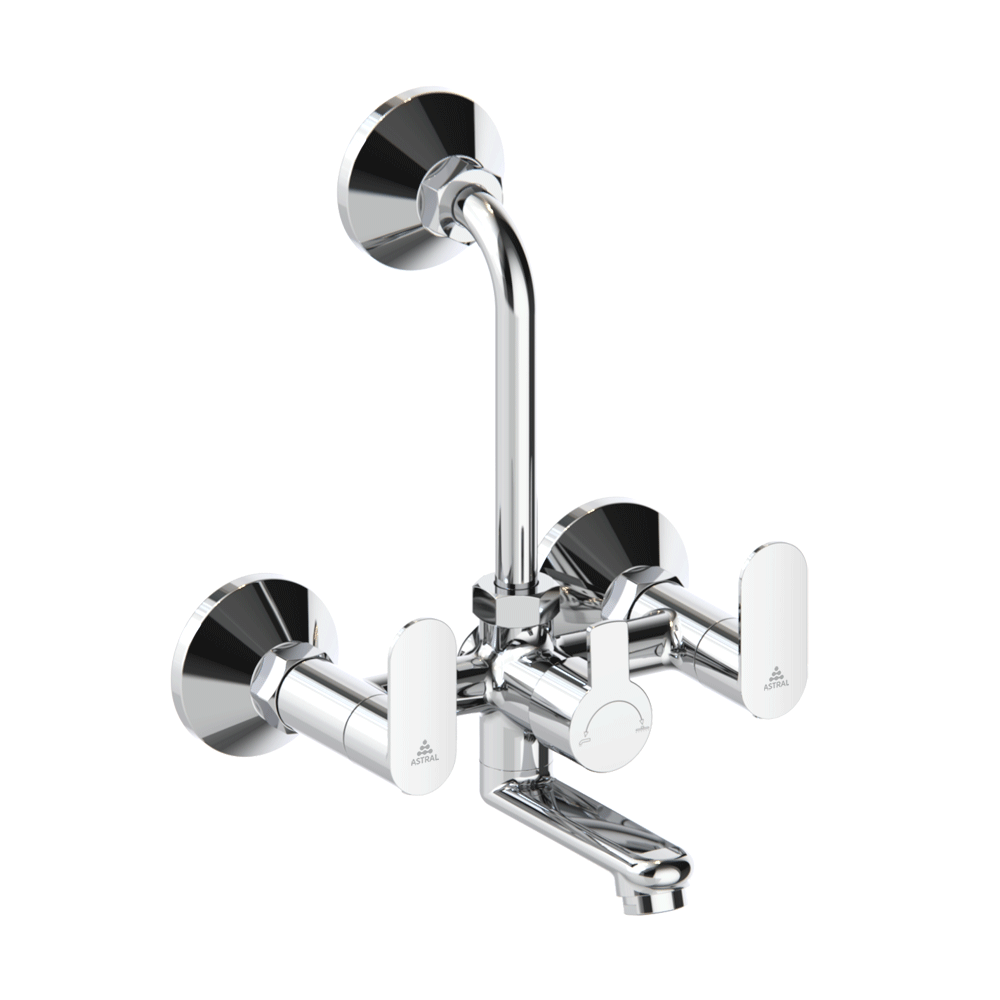 AF110141CHBR G11 WALL MIXER QUARTER TURN 2-IN-1  
