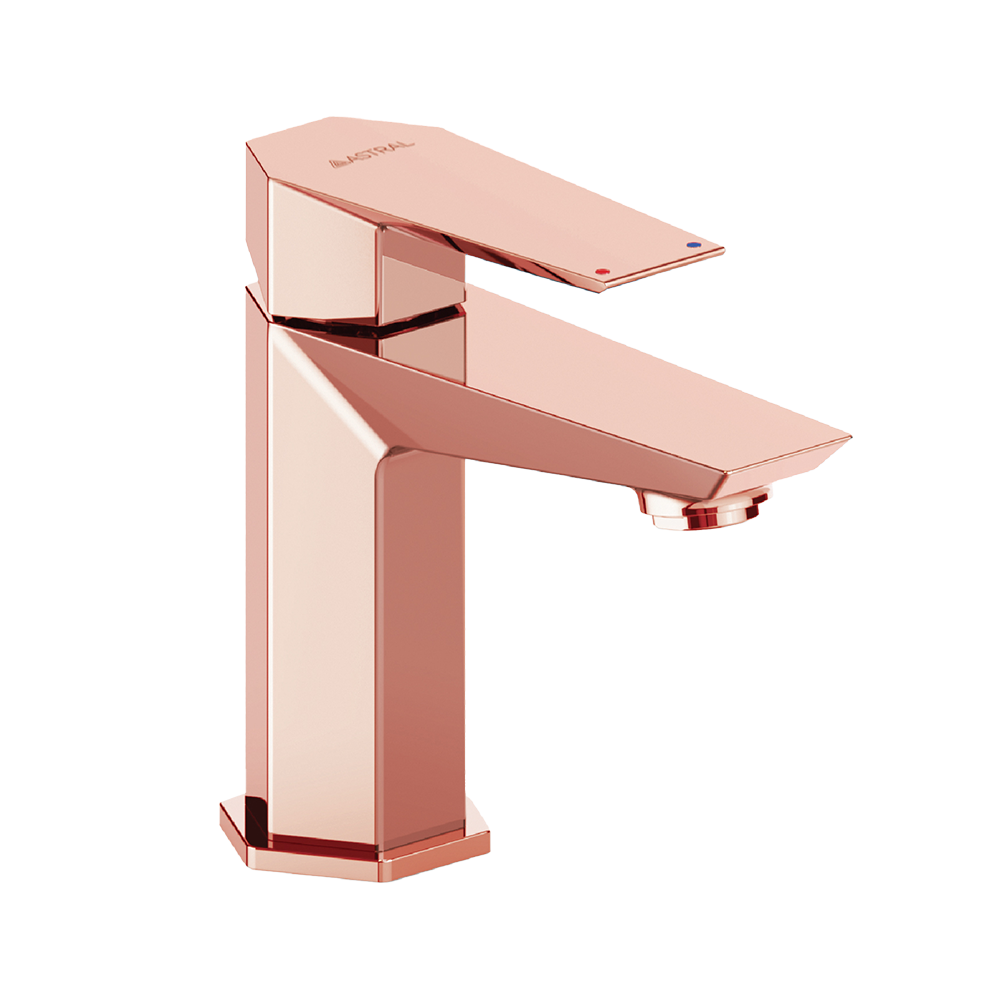AF720201RGBR C72 BASIN MIXER SINGLE LEVER ROSE GOLD
