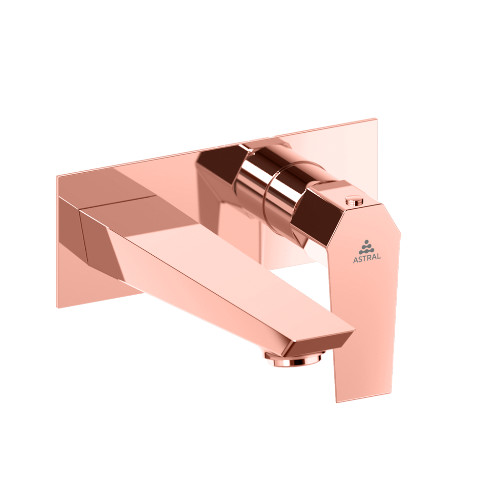 C72 EXPOSED PART WM BASIN COCK ROSE GOLD