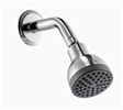 OVERHEAD SHOWER 75MM ABS & 150 MM SS ARM