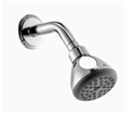 OVERHEAD SHOWER 85 MM ABS & 150MM SS ARM
