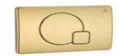 P3020 CONCEALED CISTERN PLATE GOLD AB