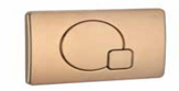 P3020 CONC CISTERN PLATE ROSE GOLD AB