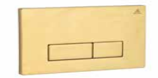 P3021 CONCEALED CISTERN PLATE GOLD AB