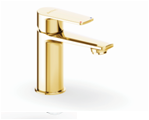 P32 BASIN MIXER SINGLE LEVER GOLD