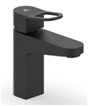 I50 BASIN MIXER SINGLE LEVER BLACK MATT