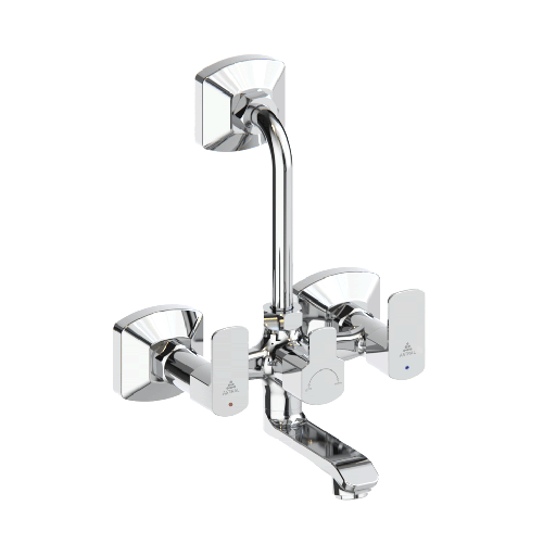 [AF300141CHBR] AF300141CHBR P30 WALL MIXER QUARTER TURN 2-IN-1