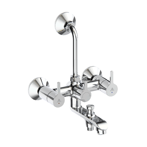 [AF310136CHBR] AF310136CHBR P31 WALL MIXER QUARTER TURN 3-IN-1
