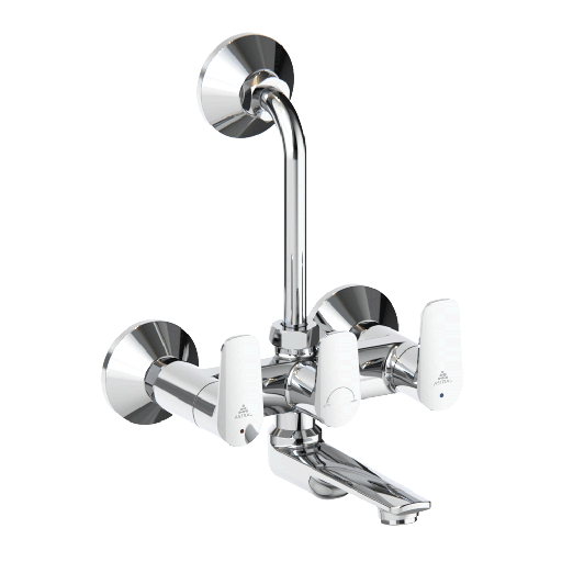 [AF320141CHBR] AF320141CHBR P32 WALL MIXER QUARTER TURN 2-IN-1