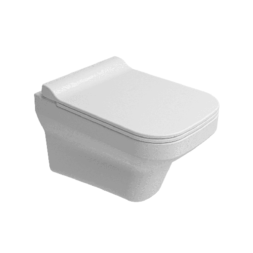 [ASWH7003TWSD] ASWH7003TWSD C7003 WALL HUNG TOILET SLIM DUROPLAST TW