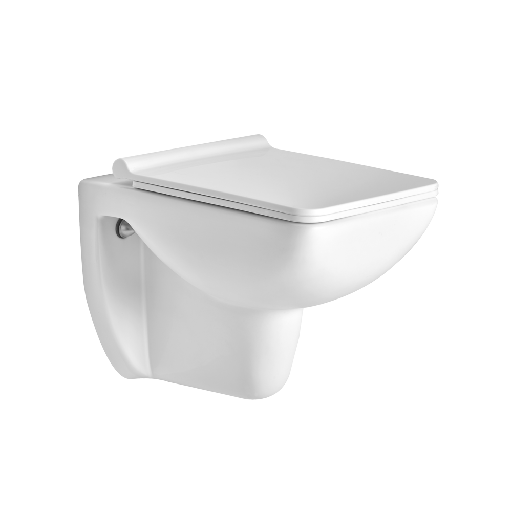 [ASWH1002TWSP] ASWH1002TWSP G1002 WALL HUNG TOILET SLIM PP SOFT TW