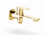 [AF320161GLBR] P32 BIB COCK 2 WAY GOLD
